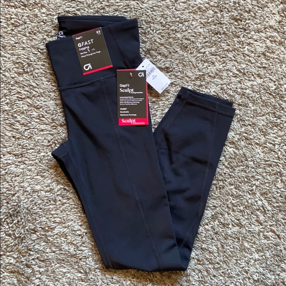 Black sculpt legging